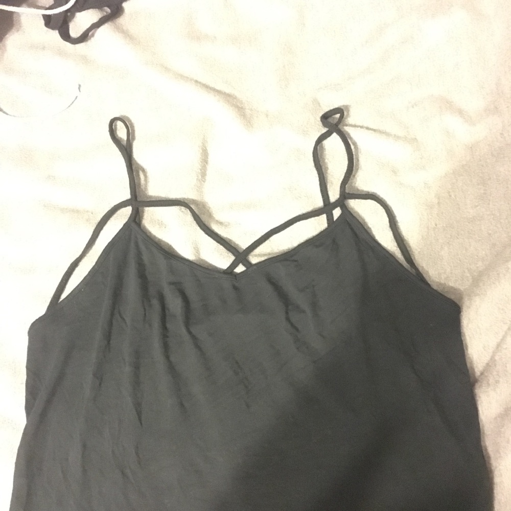 Black Strappy Tank